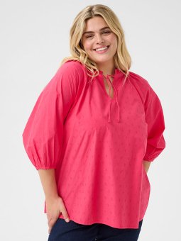 KCLULLA - Plus Size Bluse fra Kaffe Curve