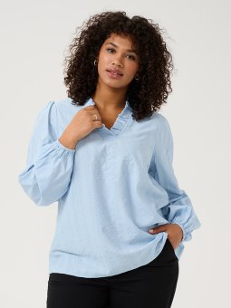KCANNI - Plus Size Bluse fra Kaffe Curve