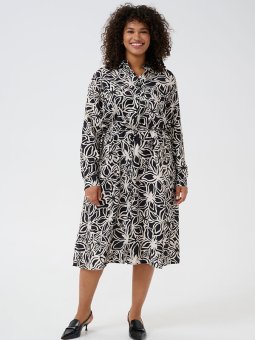 KCHALIAH - Plus Size Kjole fra Kaffe Curve