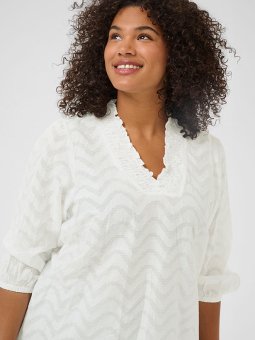KCVITANA - Plus Size Bluse fra Kaffe Curve