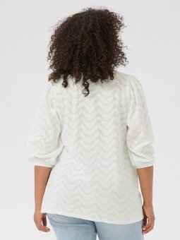 KCVITANA - Plus Size Bluse fra Kaffe Curve