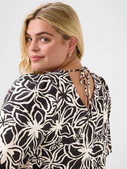 KCHALIAH - Plus Size Bluse fra Kaffe Curve