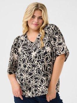 KCHALIAH - Plus Size Bluse fra Kaffe Curve
