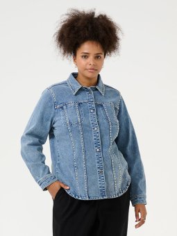 KCDARINA - Plus Size Jakke fra Kaffe Curve