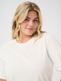 KCMERISA - Plus Size T-shirt fra Kaffe Curve