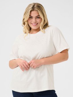 KCMERISA - Plus Size T-shirt fra Kaffe Curve