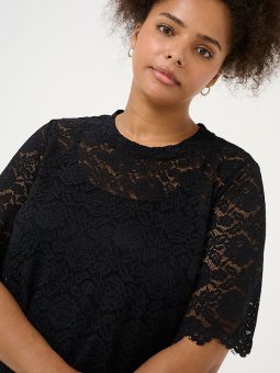 KCJAIDA - Plus Size T-shirt fra Kaffe Curve