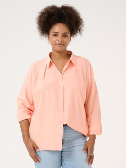 KCHAILA - Plus Size Skjorte fra Kaffe Curve