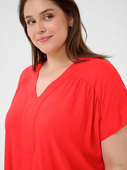 KCMILLE - Plus Size Bluse fra Kaffe Curve