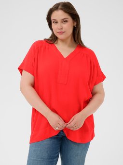 KCMILLE - Plus Size Bluse fra Kaffe Curve