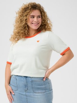 KCLIANA - Plus Size T-shirt fra Kaffe Curve