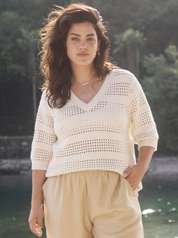 KCTENESA - Plus Size Genser fra Kaffe Curve