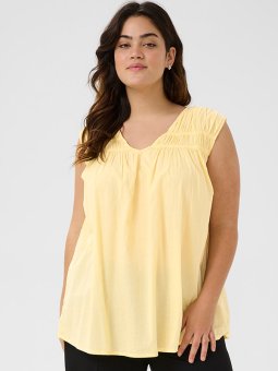 KCTHIA - Plus Size Topp fra Kaffe Curve