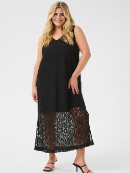 KCLORANI - Plus Size Kjole fra Kaffe Curve