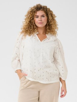 KCTENNA - Plus Size Bluse fra Kaffe Curve