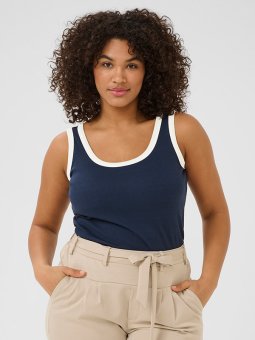 KCCARINA - Plus Size Topp fra Kaffe Curve
