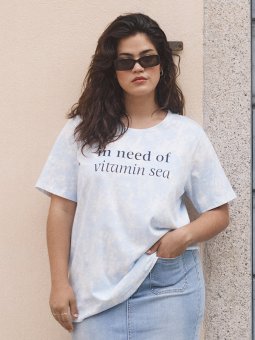 KCROXI - Plus Size T-shirt fra Kaffe Curve