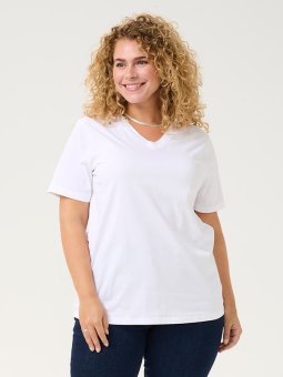 KCVALIA - Plus Size T-shirt fra Kaffe Curve