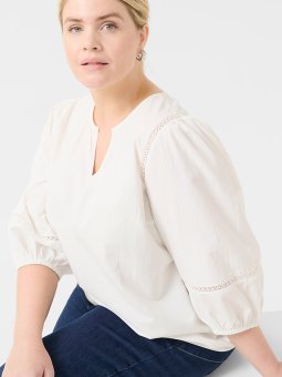 KCLILJE - Plus Size Bluse fra Kaffe Curve