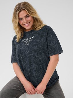KCTASHA - Plus Size T-shirt fra Kaffe Curve