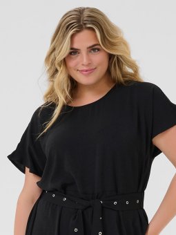 KCTENNA - Plus Size Kjole fra Kaffe Curve