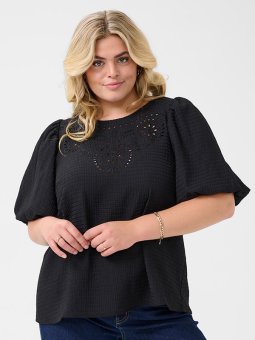 KCMELANA - Plus Size Bluse fra Kaffe Curve
