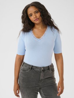 KCOMIA - Plus Size T-shirt fra Kaffe Curve