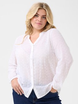 KCMAIA - Plus Size Bluse fra Kaffe Curve
