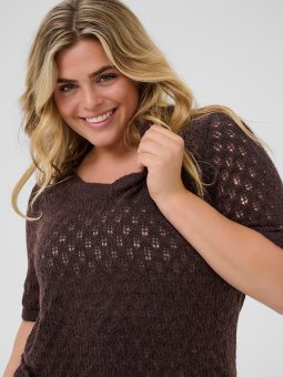 KCLOURA - Plus Size Genser fra Kaffe Curve