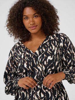 KCMILINA - Plus Size Kjole fra Kaffe Curve