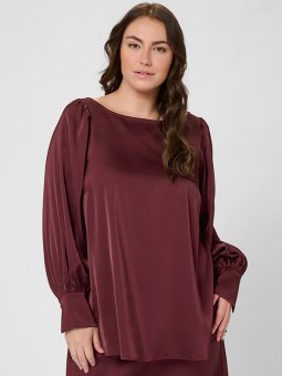 KCMALORIE - Plus Size Bluse fra Kaffe Curve