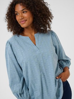 KCLOULOU - Plus Size Bluse fra Kaffe Curve