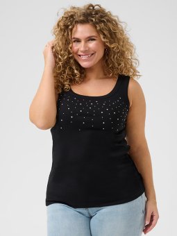 KCCARINA - Plus Size Topp fra Kaffe Curve