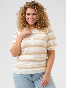 KCLIZZY - Plus Size Bluse fra Kaffe Curve