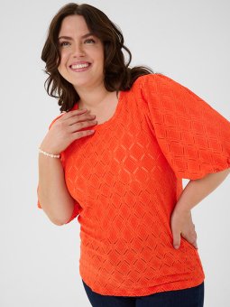 KCTINA - Plus Size Bluse fra Kaffe Curve