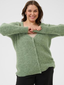 KCMELANI - Plus Size Cardigan fra Kaffe Curve