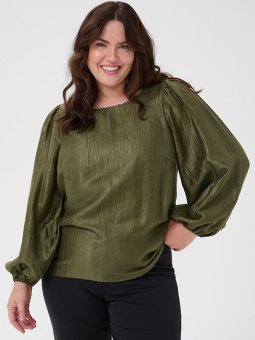 KCRIZZA - Plus Size Bluse fra Kaffe Curve