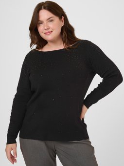 KCMINA - Plus Size Genser fra Kaffe Curve