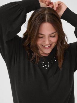 KCRAHINA - Plus Size Genser fra Kaffe Curve