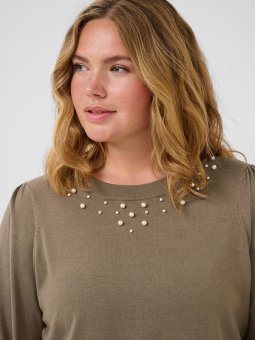 KCRAHINA - Plus Size Genser fra Kaffe Curve