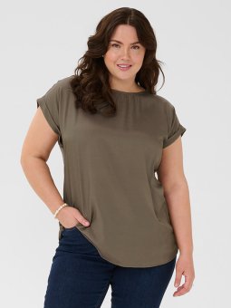 KCMILIA - Plus Size Bluse fra Kaffe Curve