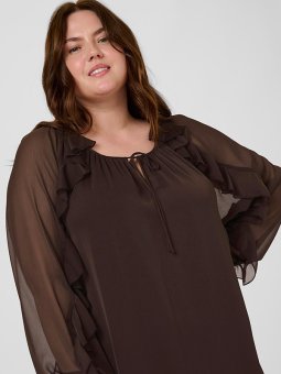 KCMILANNA - Plus Size Kjole fra Kaffe Curve
