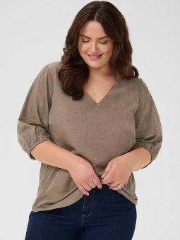 KCADA - Plus Size Bluse fra Kaffe Curve