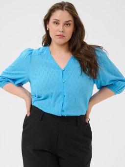 KCGABBY - Plus Size Bluse fra Kaffe Curve