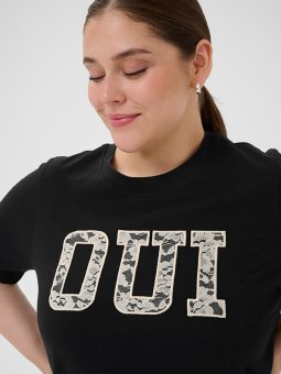 KCLUCIE - Plus Size T-skjorte fra Kaffe Curve