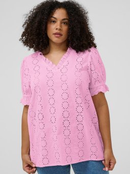 KCDINA - Plus Size Bluse fra Kaffe Curve