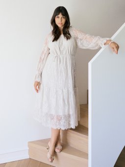 KCAMALIE - Plus Size Kjole fra Kaffe Curve