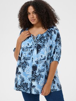 KCALIANA - Plus Size Bluse fra Kaffe Curve