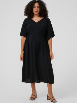 KCNEELA - Plus Size Kjole fra Kaffe Curve