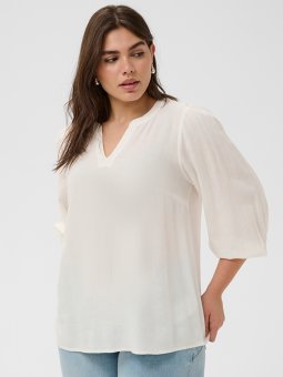 KCMILLE - Plus Size Bluse fra Kaffe Curve